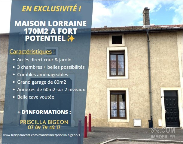 Vente Maison à Metz 5 pièces