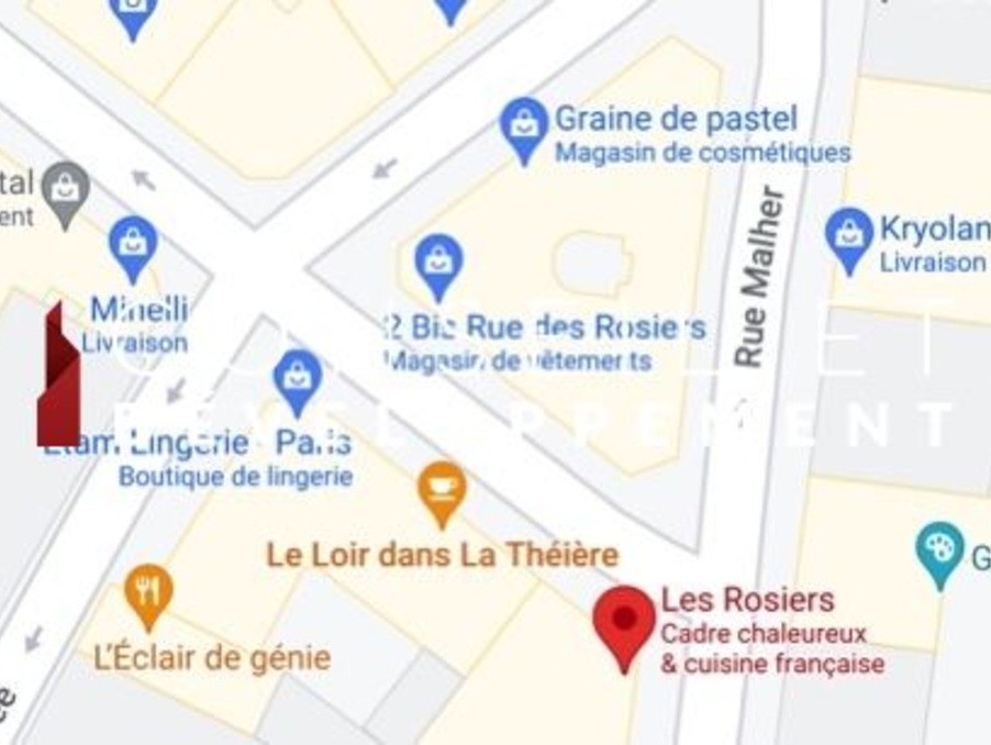 Vente Bureau / Commerce à Paris Hôtel de Ville 4e arrondissement 0 pièce