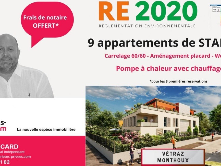 Vente Appartement à Vétraz-Monthoux 5 pièces