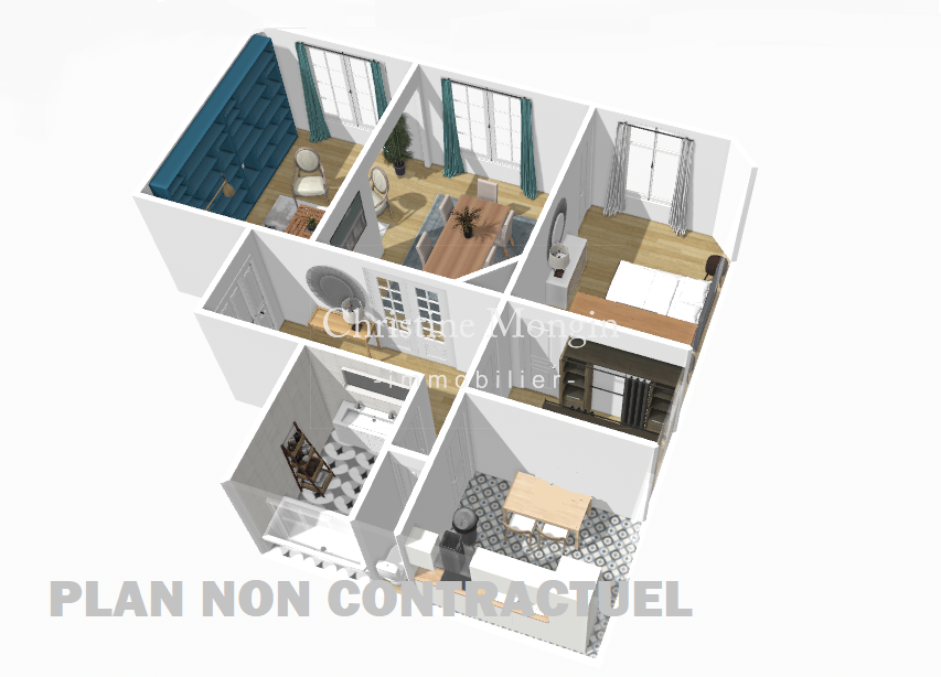 Vente Appartement à Neuilly-sur-Seine 3 pièces