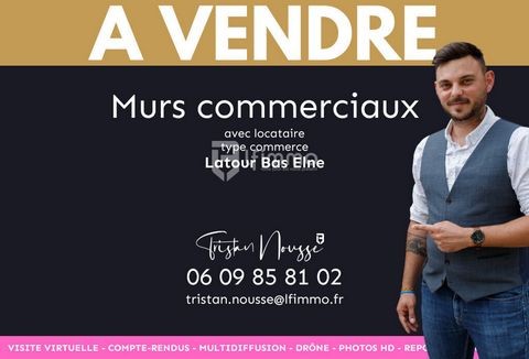 Vente Bureau / Commerce à Latour-Bas-Elne 4 pièces