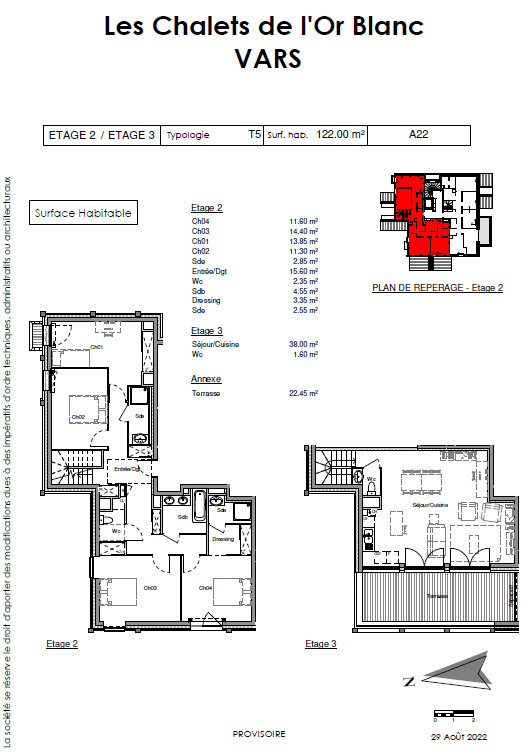 Vente Appartement à Vars 5 pièces