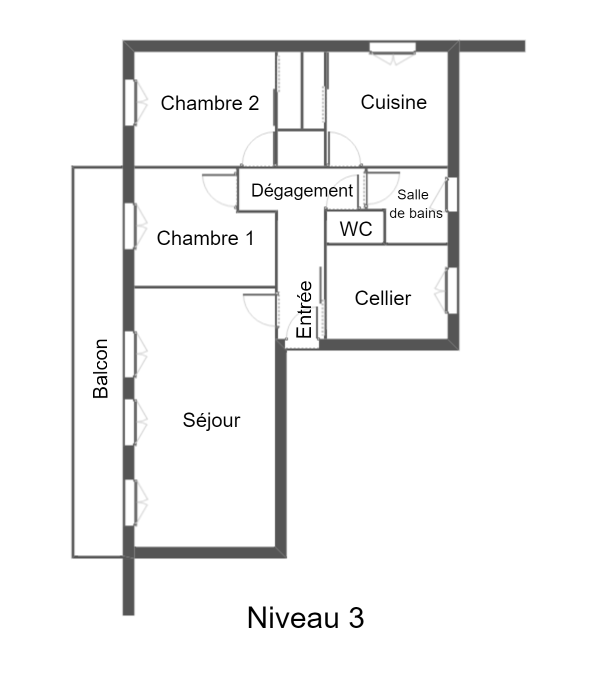 Vente Appartement à Champagnole 4 pièces