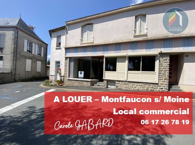 Location Bureau / Commerce à Montfaucon-Montigné 2 pièces