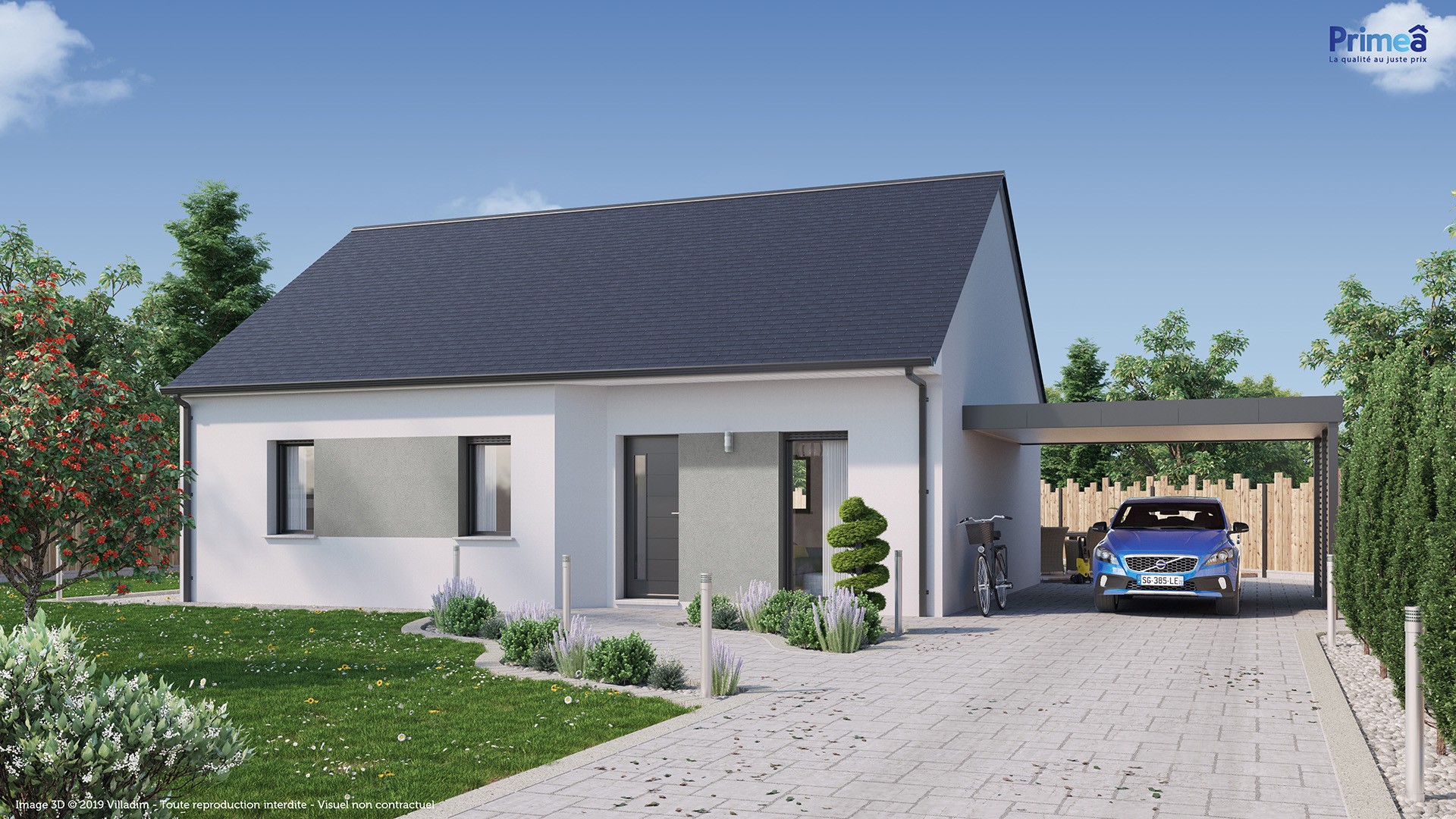 Construction Maison à Saint-Germain-des-Prés 4 pièces  - 1005 m²