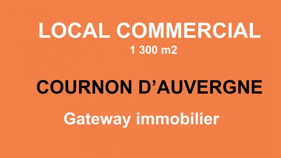 Vente Bureau / Commerce à Cournon-d'Auvergne 0 pièce