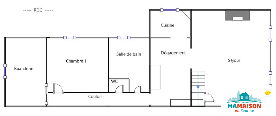 Vente Maison à Corbie 5 pièces