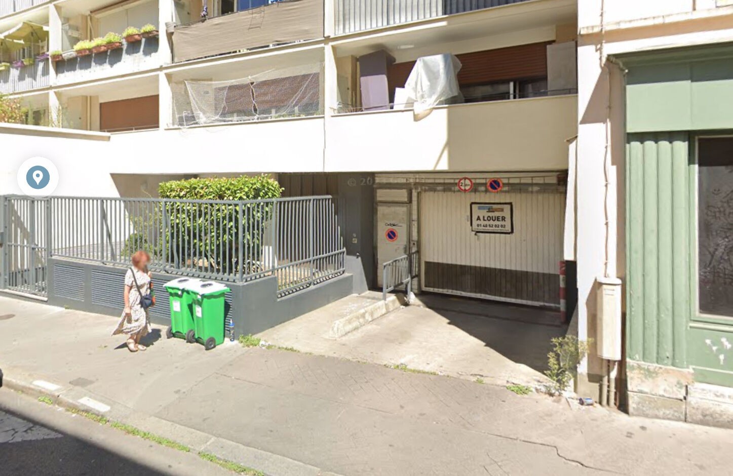 Location Garage / Parking à Paris Buttes-Chaumont 19e arrondissement 0 pièce