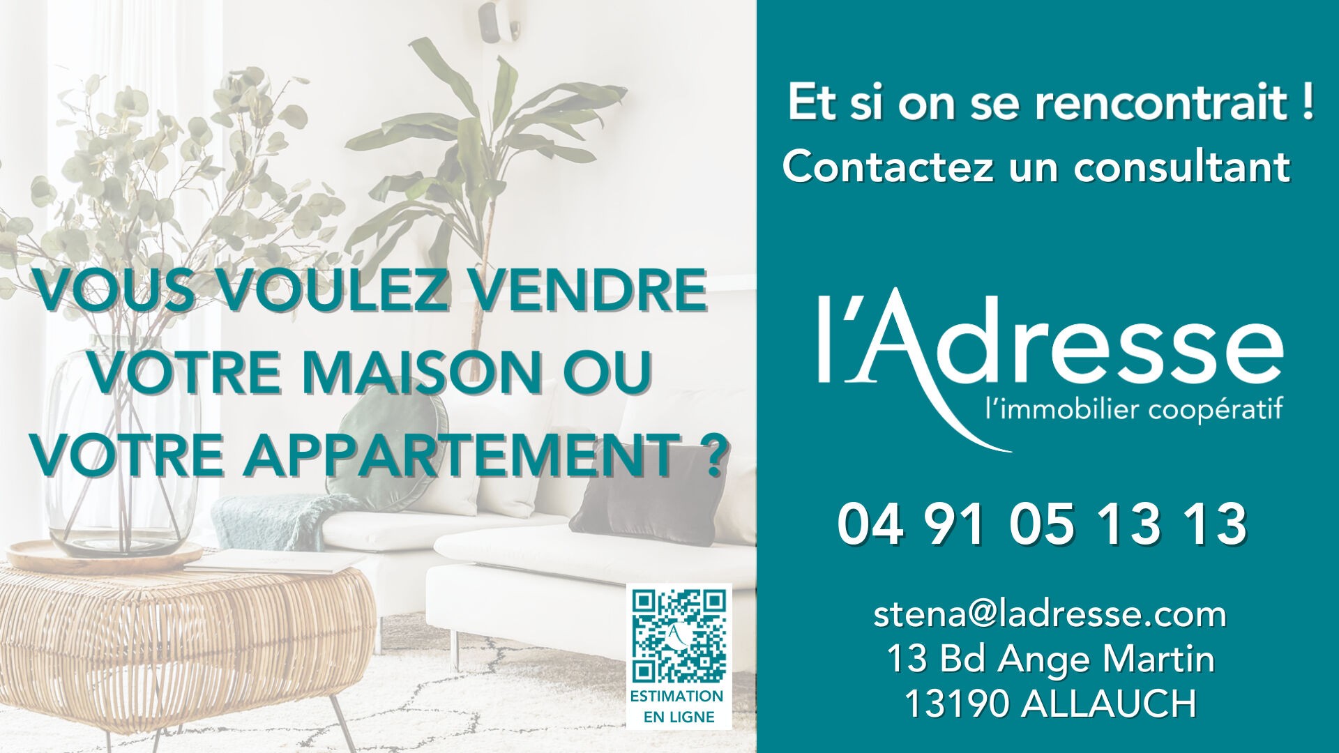 Vente Appartement à Marseille 12e arrondissement 2 pièces