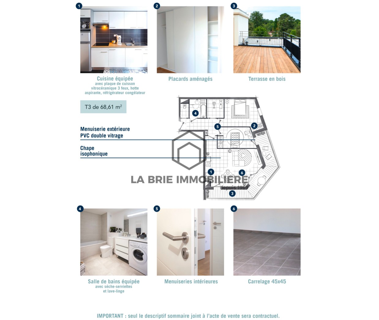 Vente Appartement à Chennevières-sur-Marne 4 pièces