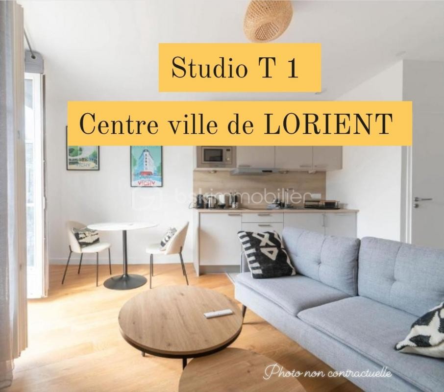 Vente Appartement à Lorient 1 pièce