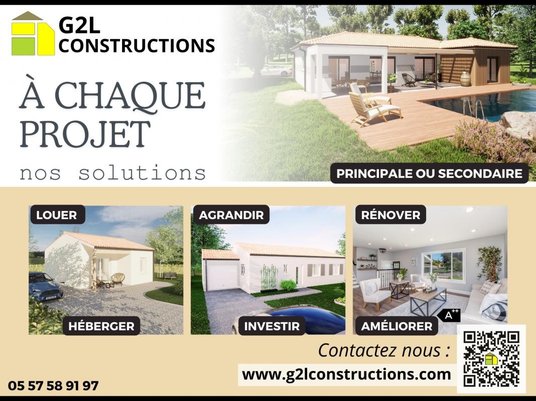 Construction Maison à Meschers-sur-Gironde 3 pièces