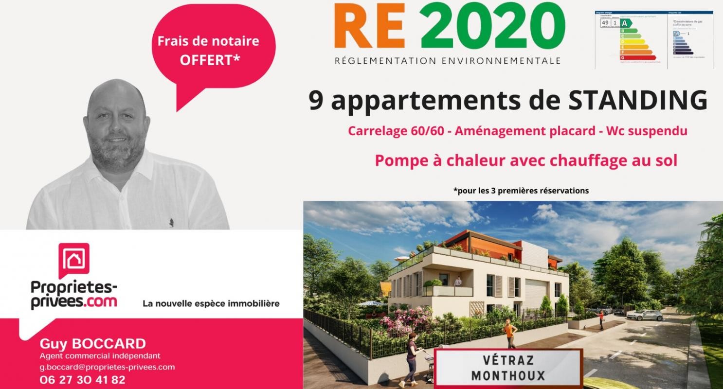 Vente Appartement à Vétraz-Monthoux 5 pièces