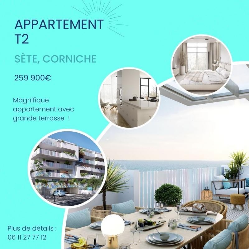 Vente Appartement à Sète 2 pièces