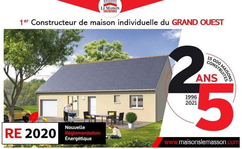 Construction Maison à Saint-Berthevin 6 pièces