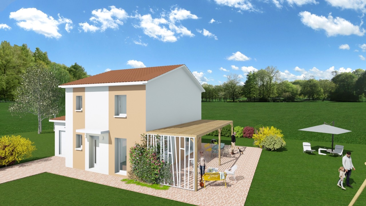 Construction Maison à Saint-Romain-de-Jalionas 5 pièces