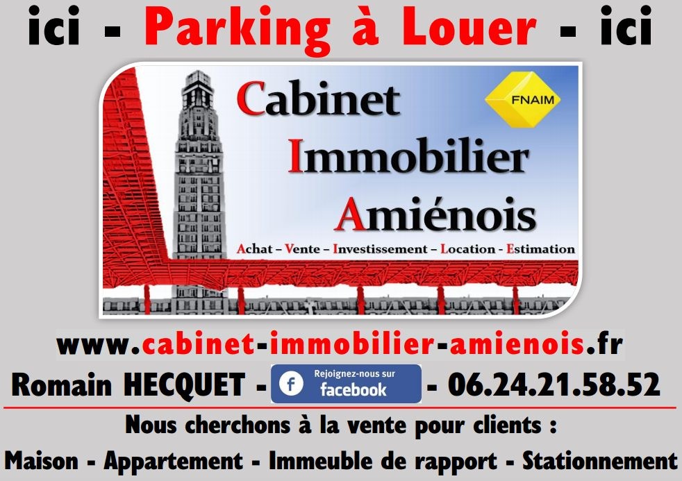 Location Garage / Parking à Amiens 0 pièce