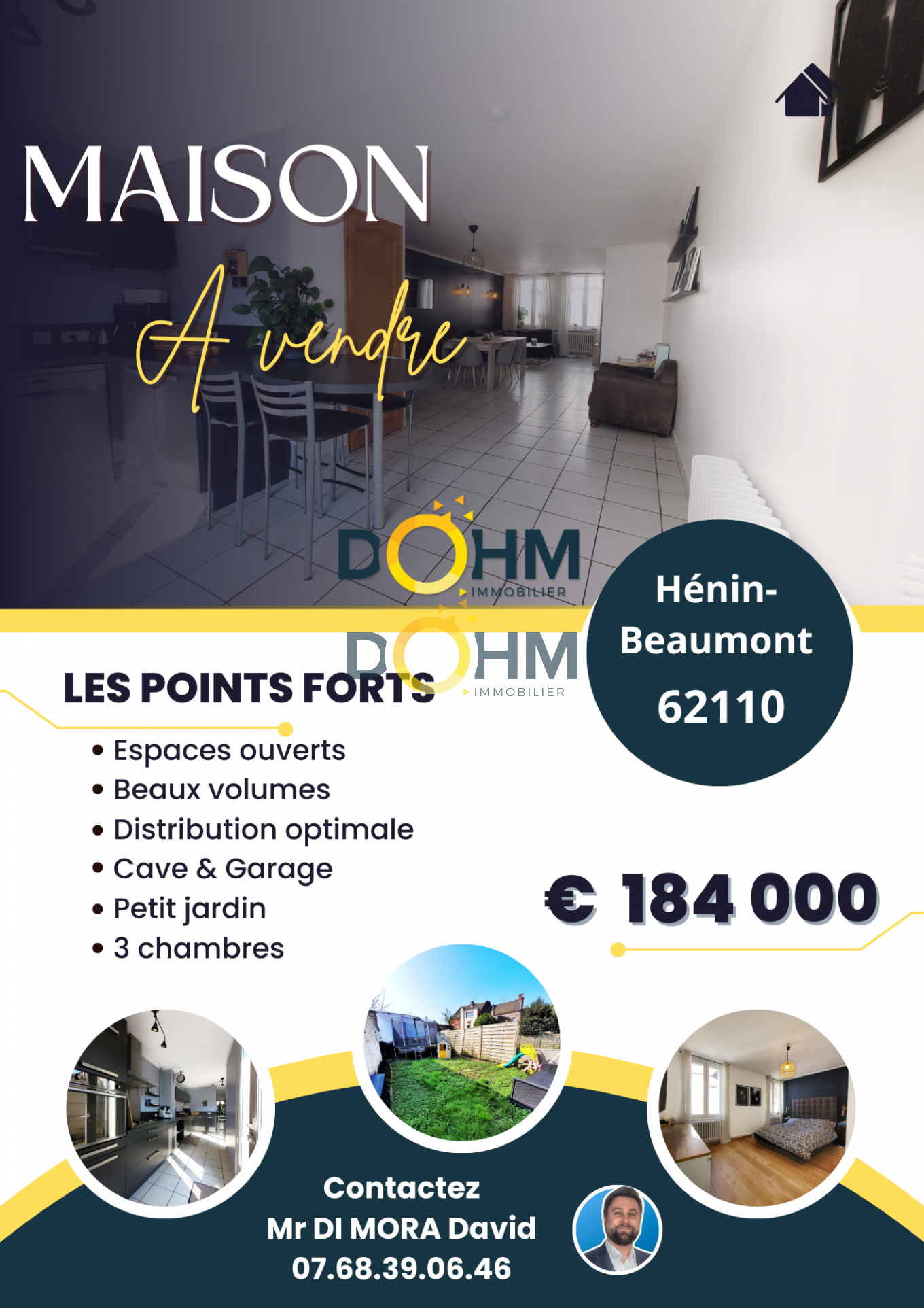 Vente Maison à Hénin-Beaumont 6 pièces